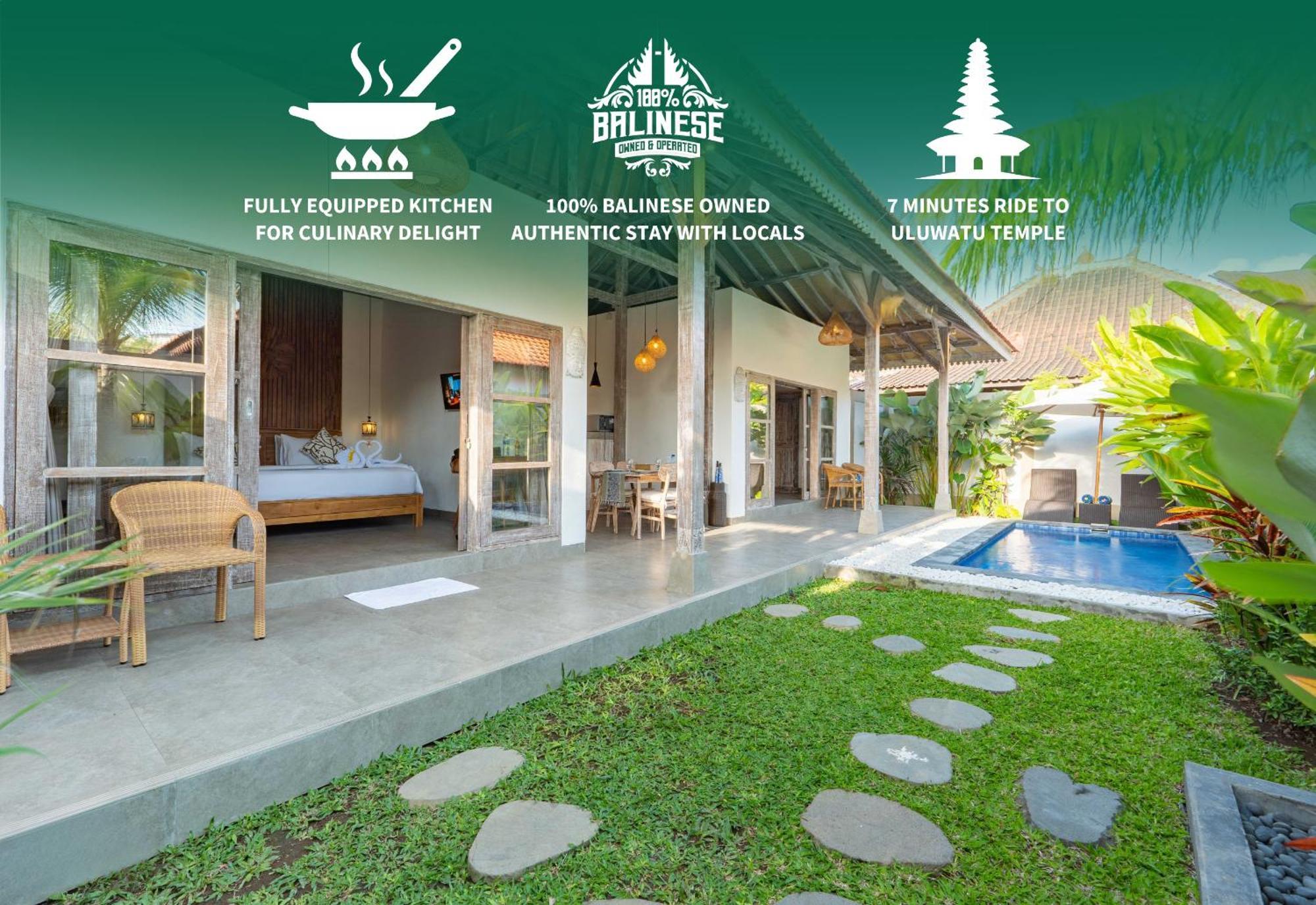 Rain Villa Uluwatu By Bukit Vista Екстер'єр фото